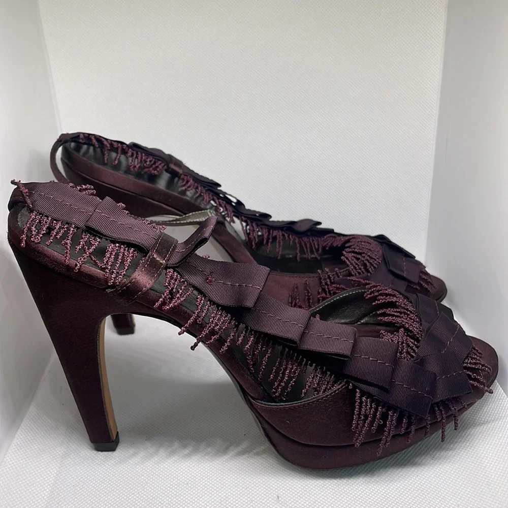 ❤️Salvatore Ferragamo Satin Bow Heels